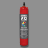 R32 refrigerant gas in 780g cylinder with pressure gauge for diagnosis and recharging