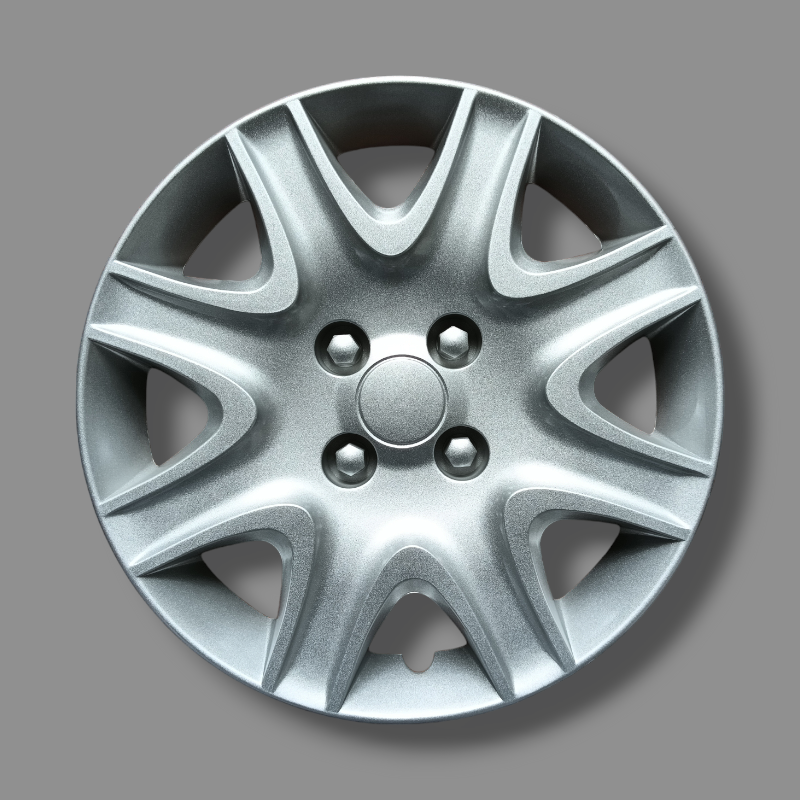 Peugeot 207 Kit 4 coppe ruota 15" senza logo