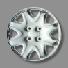 Peugeot 207 Kit 4 wheel caps 15" without logo